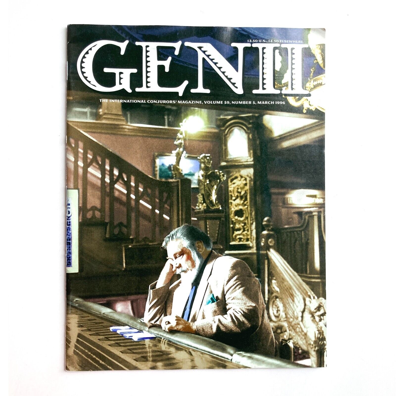 Genii Conjurors Magazine 1996 Vol.59 No.5 Larry Jennings Tribute Siegfried & Roy