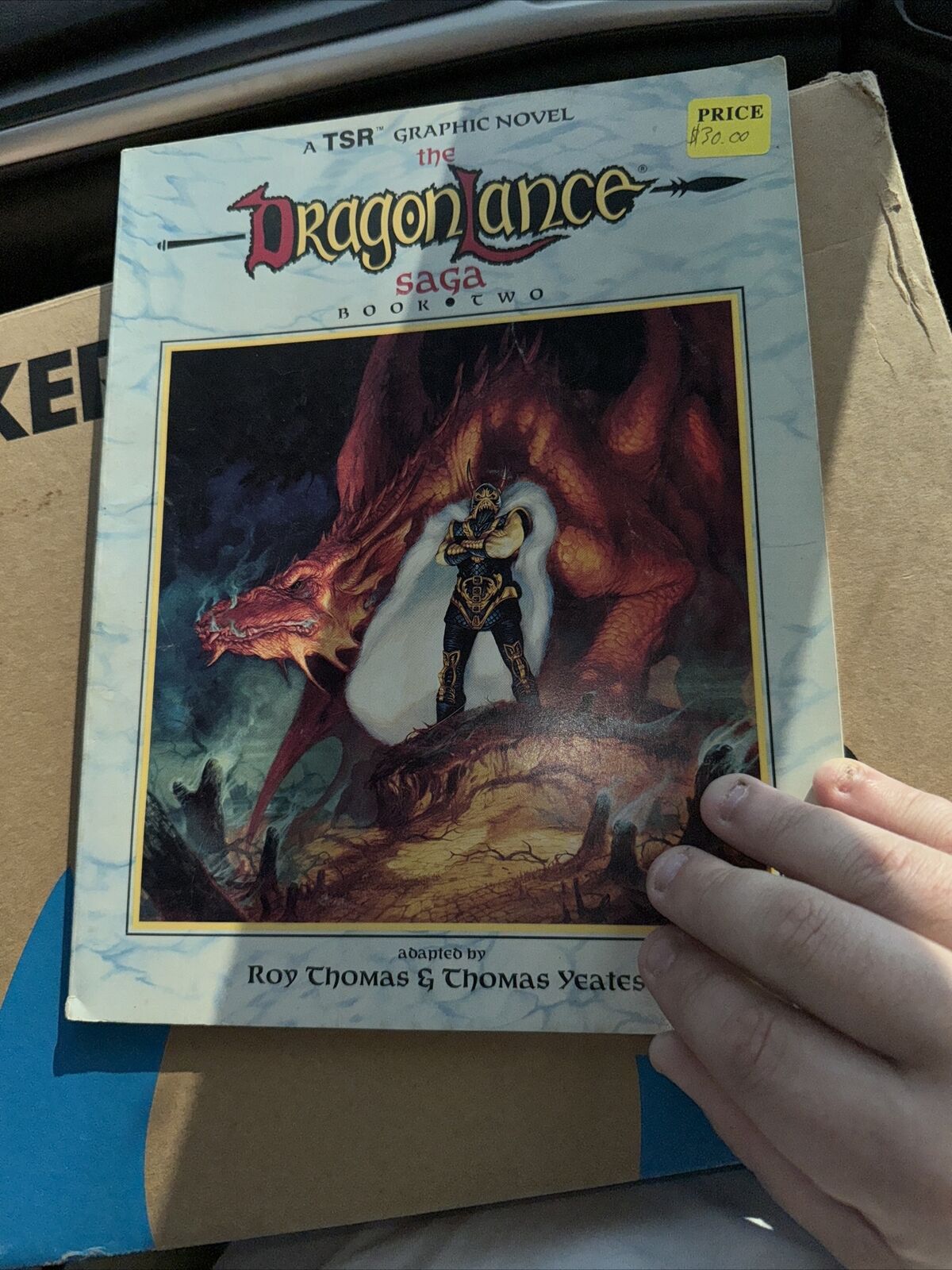 TSR The Dragonlance Graphic Novel Book Two #2 Roy Thomas