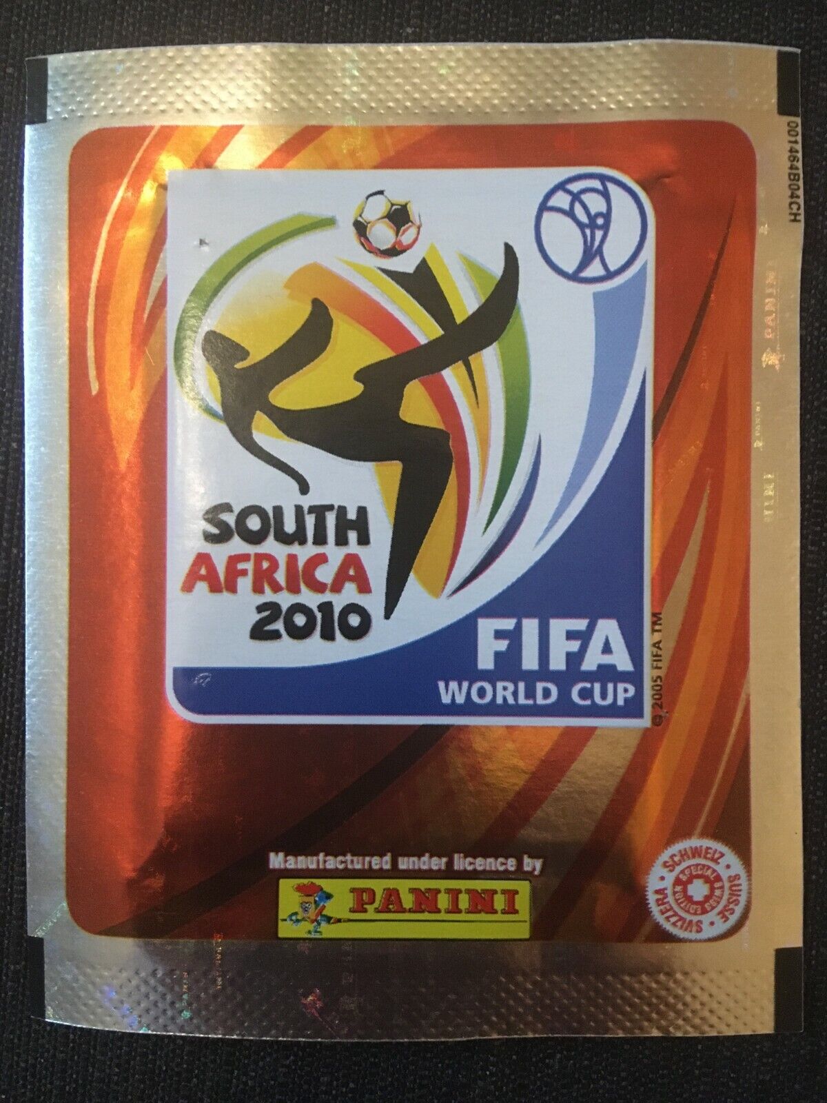 PANINI WORLD CUP AFRICA 2010 SWISS VERSION SWISS POUCH PACK RARE  