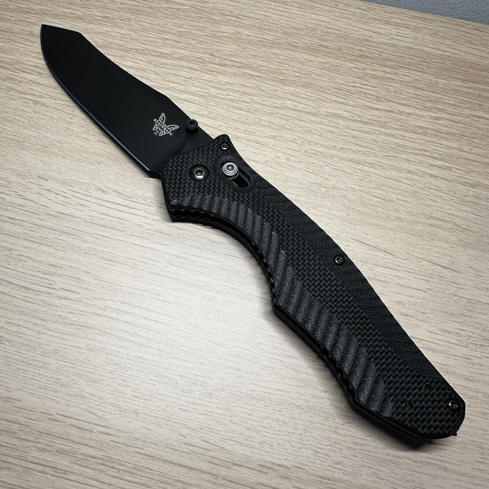 Benchmade 810BK Contego Osborne CPM-M4 Folding Knife Axis Lock Rare Discontinued