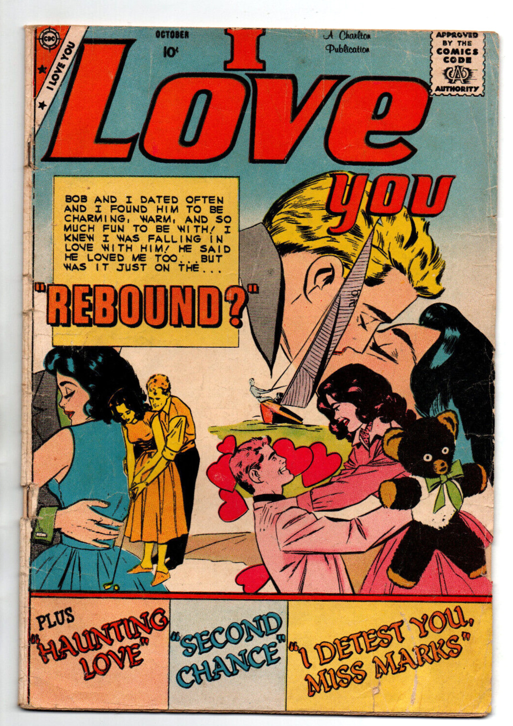 I Love You #25 - Romance - Charlton - 1959 - GD