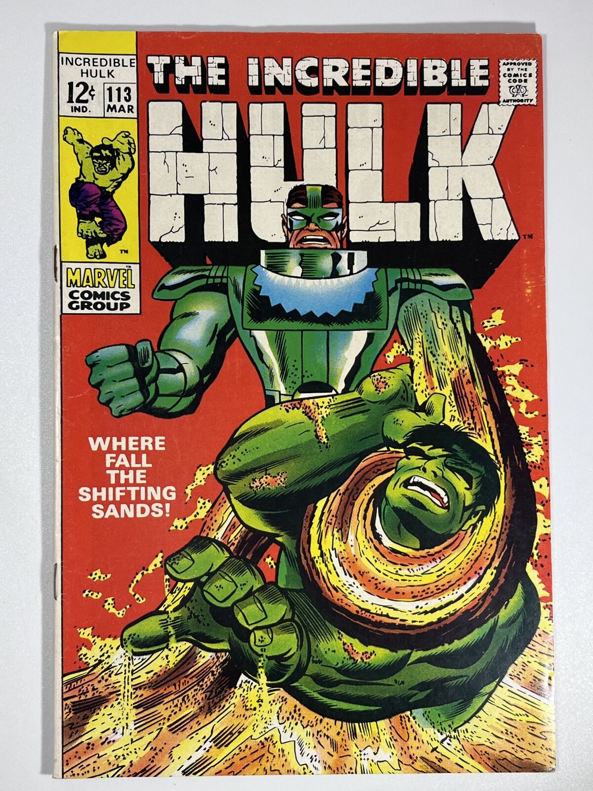 Incredible Hulk #113 (1969) in 7.0 Fine/Very Fine