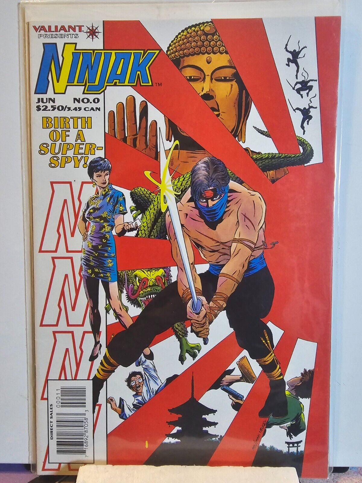 Ninjak #0 Comic 1995 Valiant Comics