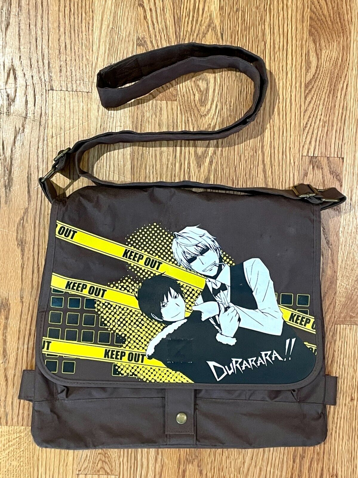 DuRaRaRa Anime Cosplay Brown Messenger Shoulder Bag – CLEAN