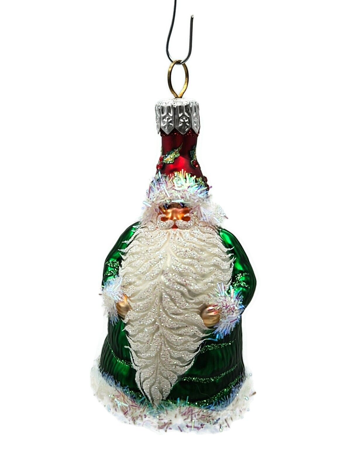 Patricia Breen Belvedere Elf Standing Red Green Christmas Holiday Tree Ornament