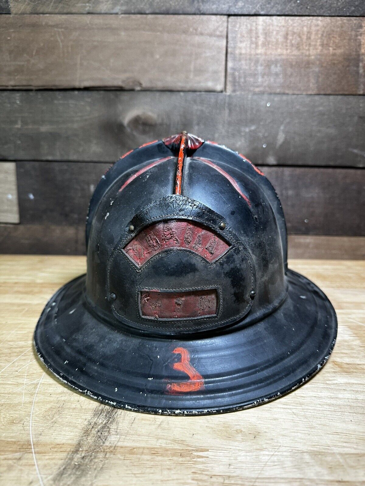 Vintage Cairns & Bros. Aluminum Fire Helmet NFFD