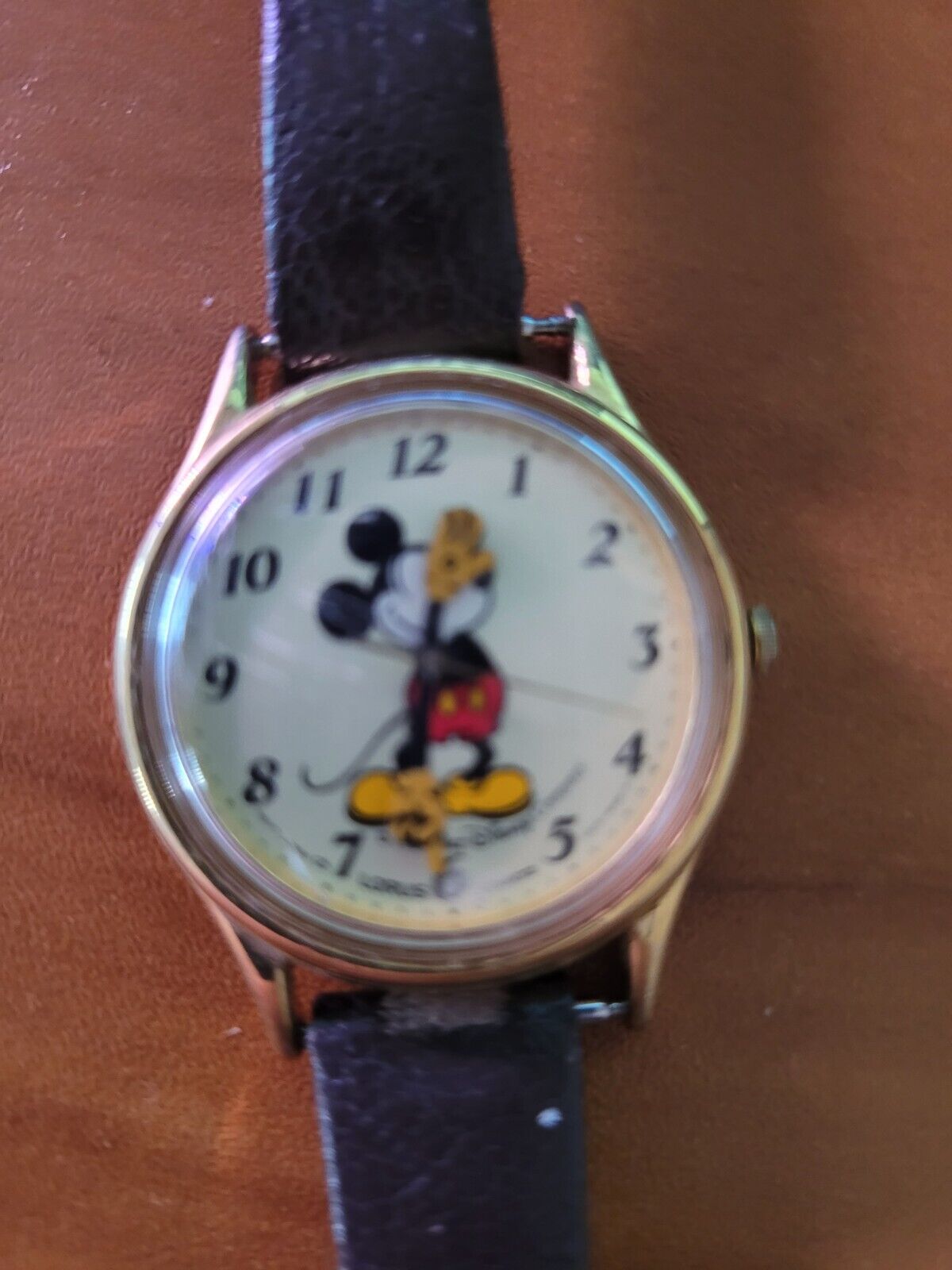Vintage 1990s Lorus Mickey Mouse Watch Used Condition 