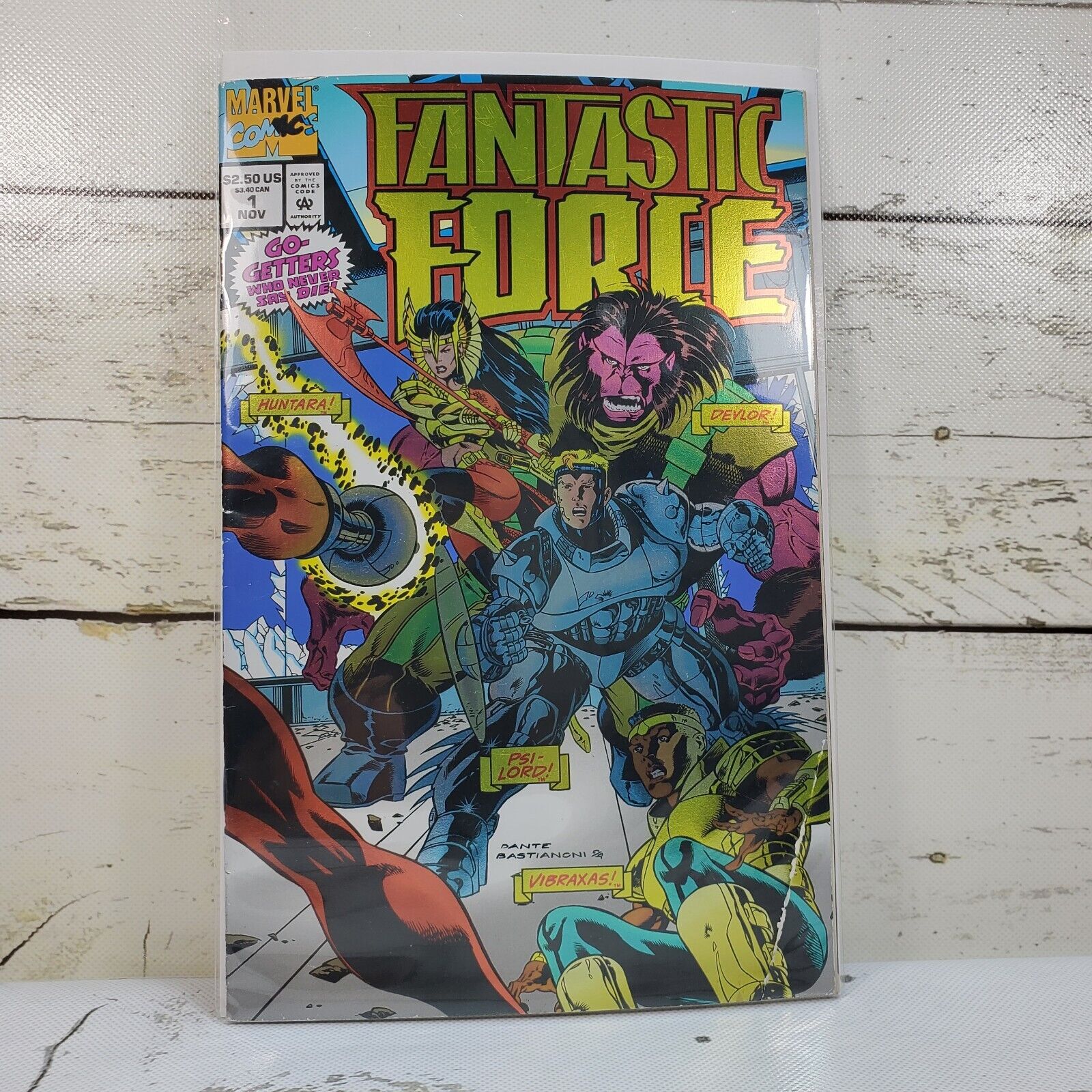 Marvel Comics Fantastic Force #1 1994 Vol. 1 Vintage Comic Book Sleeved Boarded
