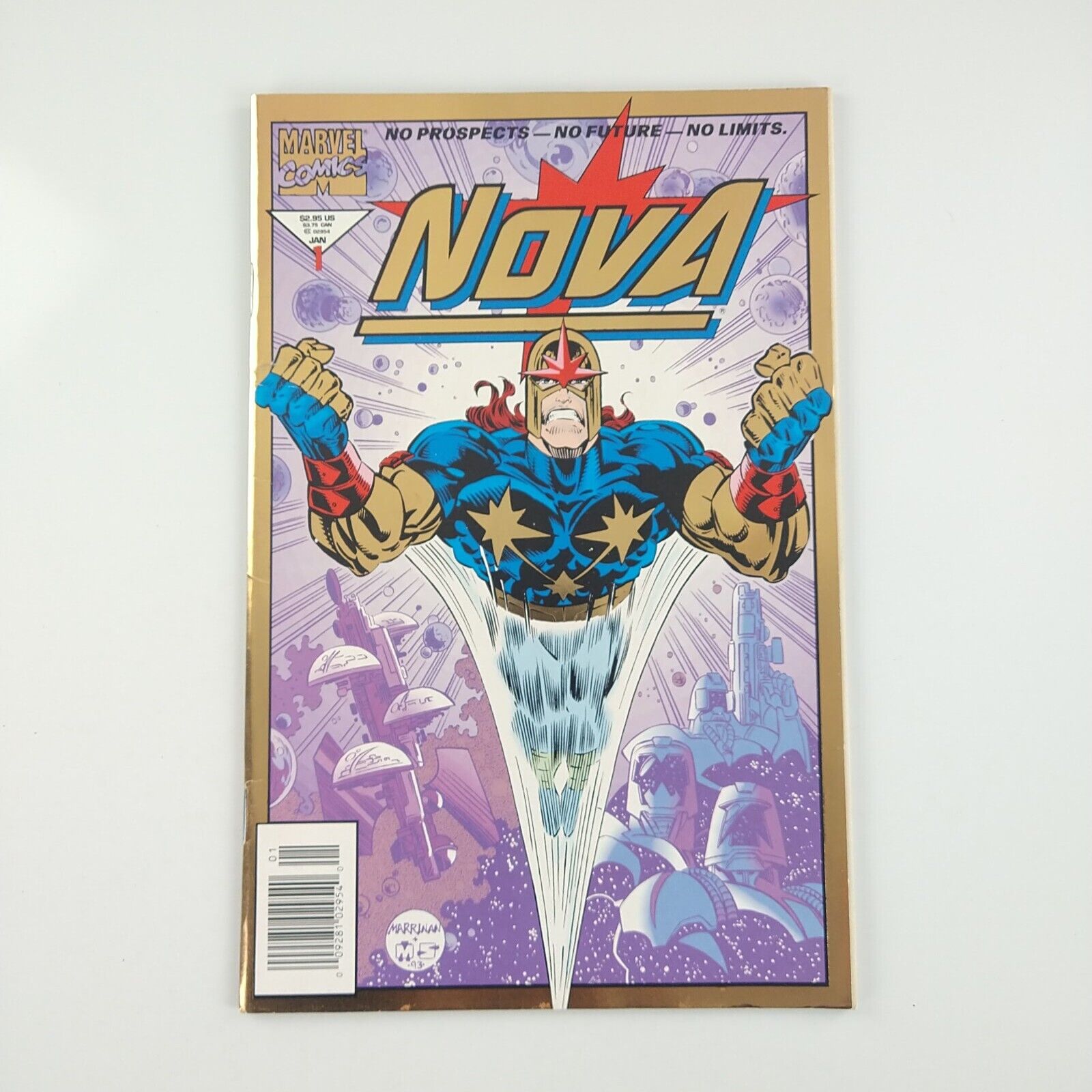 Nova #1 Rare Newsstand Edition (1994 Marvel Comics)