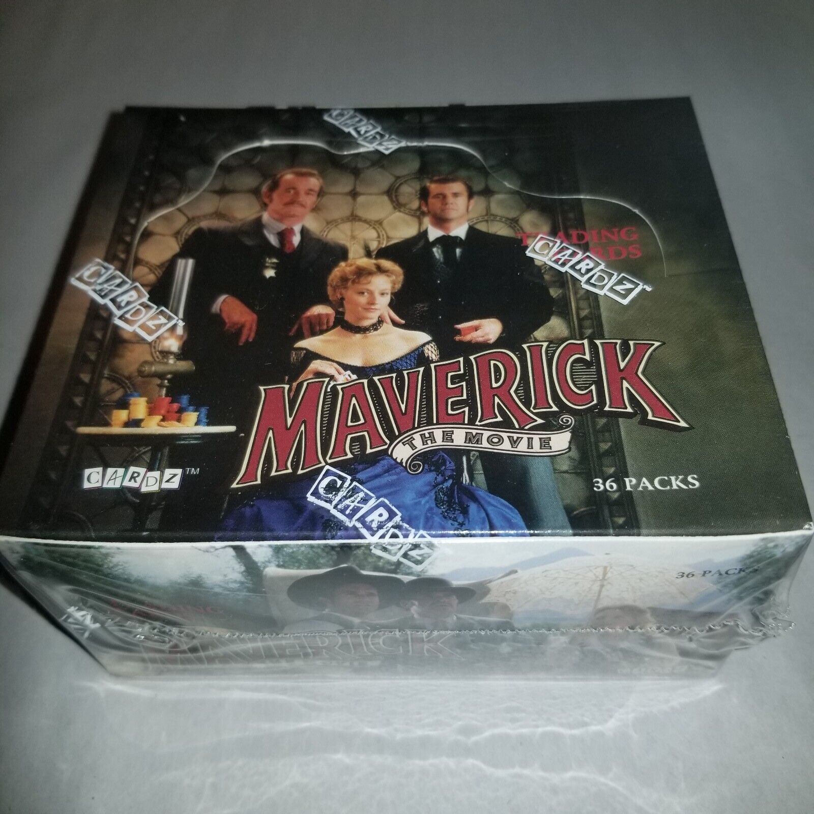 Factory Sealed 1994 Maverick The Movie Trading Cards Box 