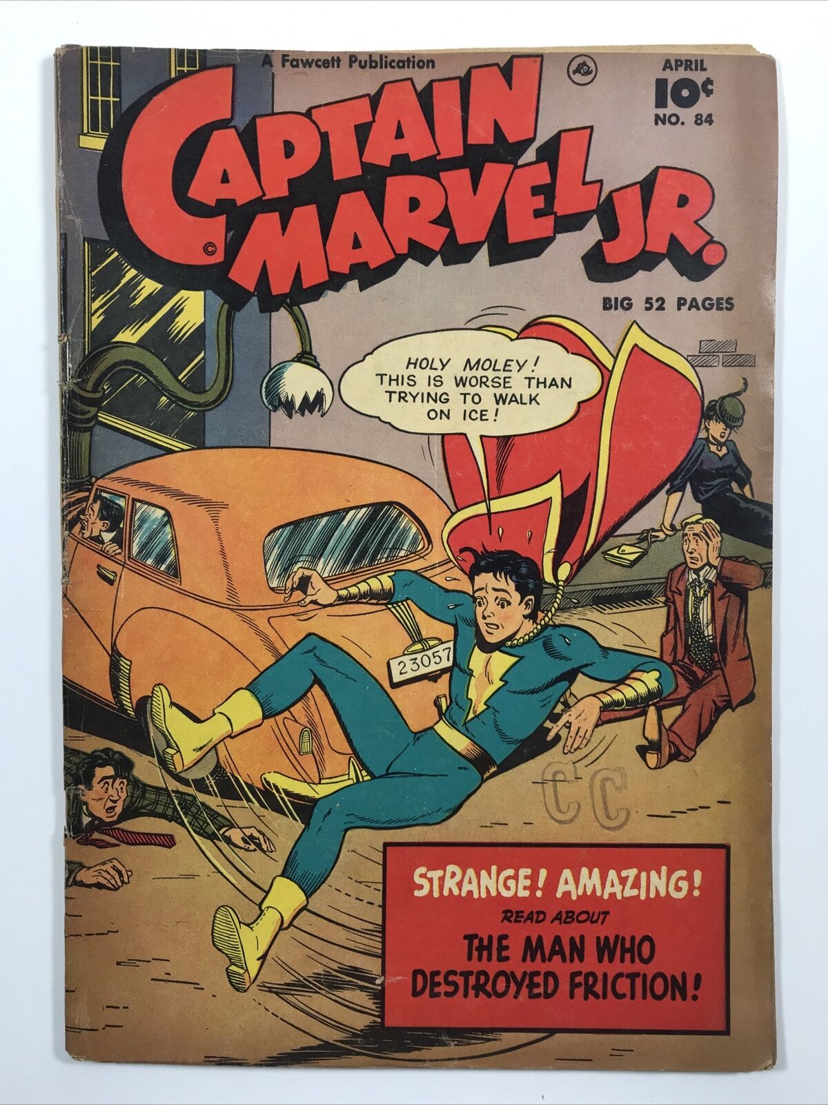 Captain Marvel Jr- #84 (Fawcett comics 1950) Golden Age 