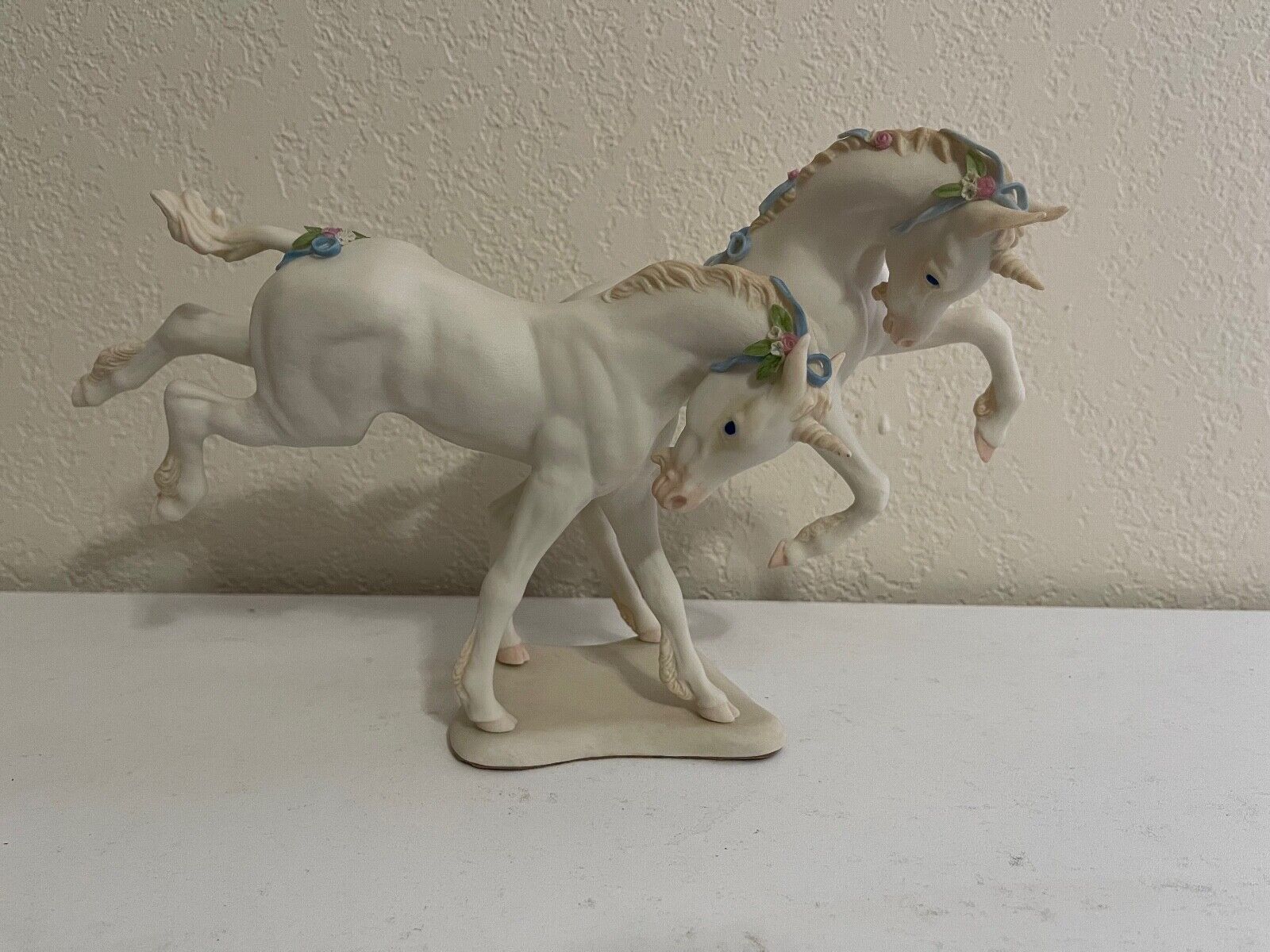 Vintage Cybis Porcelain Unicorns Figurine Frolic and Gambol
