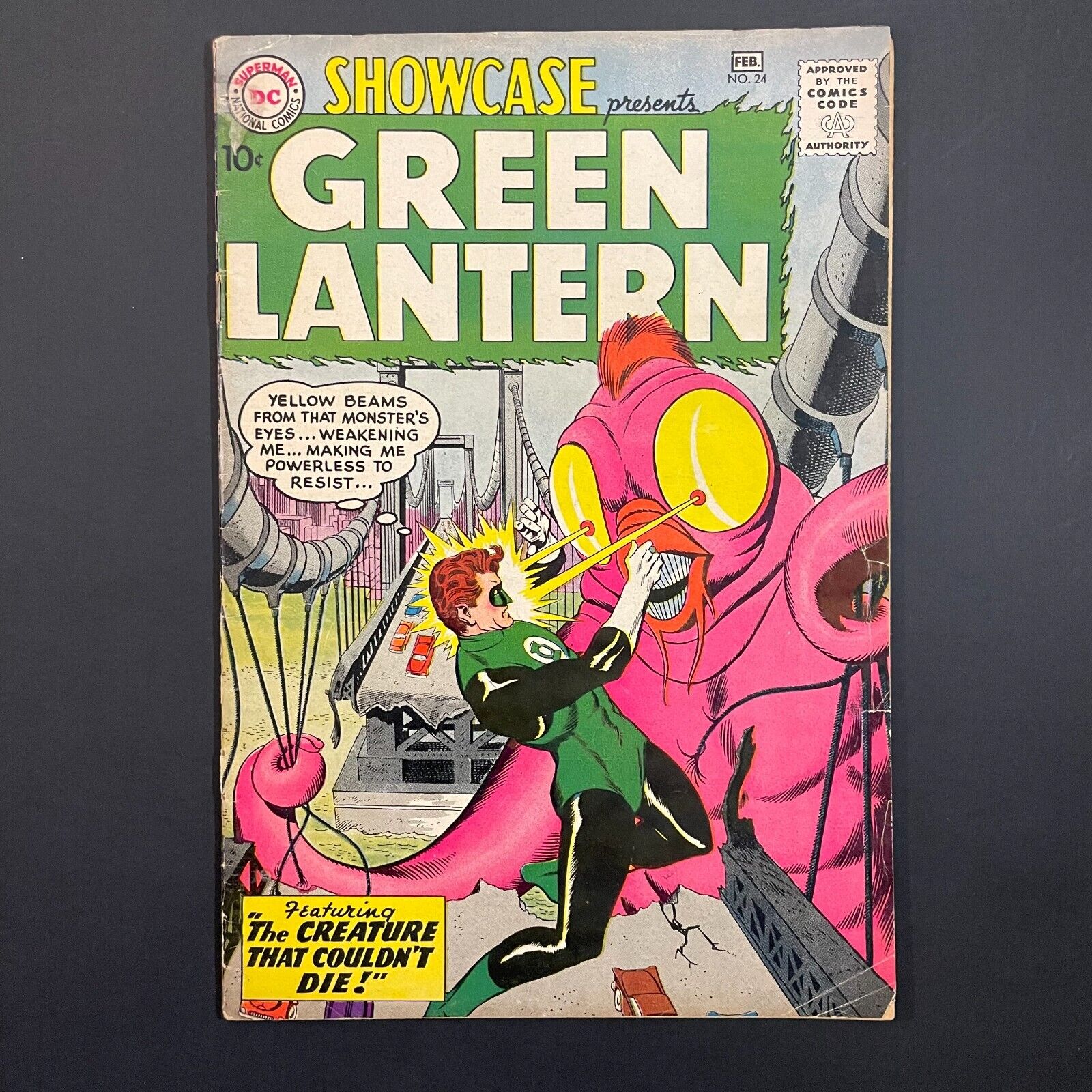 Showcase 24 3rd Green Lantern Silver Age DC 1960 Gil Kane John Broome comic book