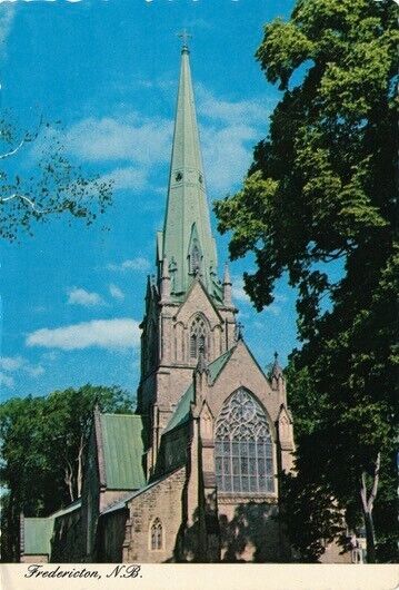 Christ Church Cathedral in Fredericton, New Brunswick, Canada continental