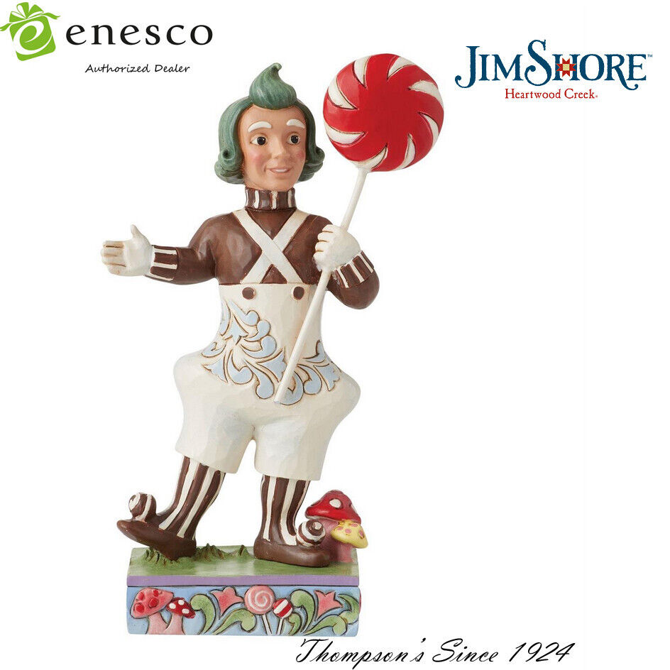 Enesco Oompa Loompa with Lollipop Jim Shore Heartwood Creek 6013726 NIB