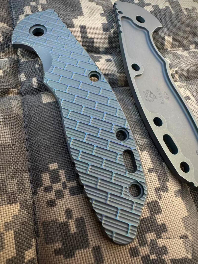 TC4 Scales for Rick Hinderer Knives XM18 3.5” Masonry Weightless Version