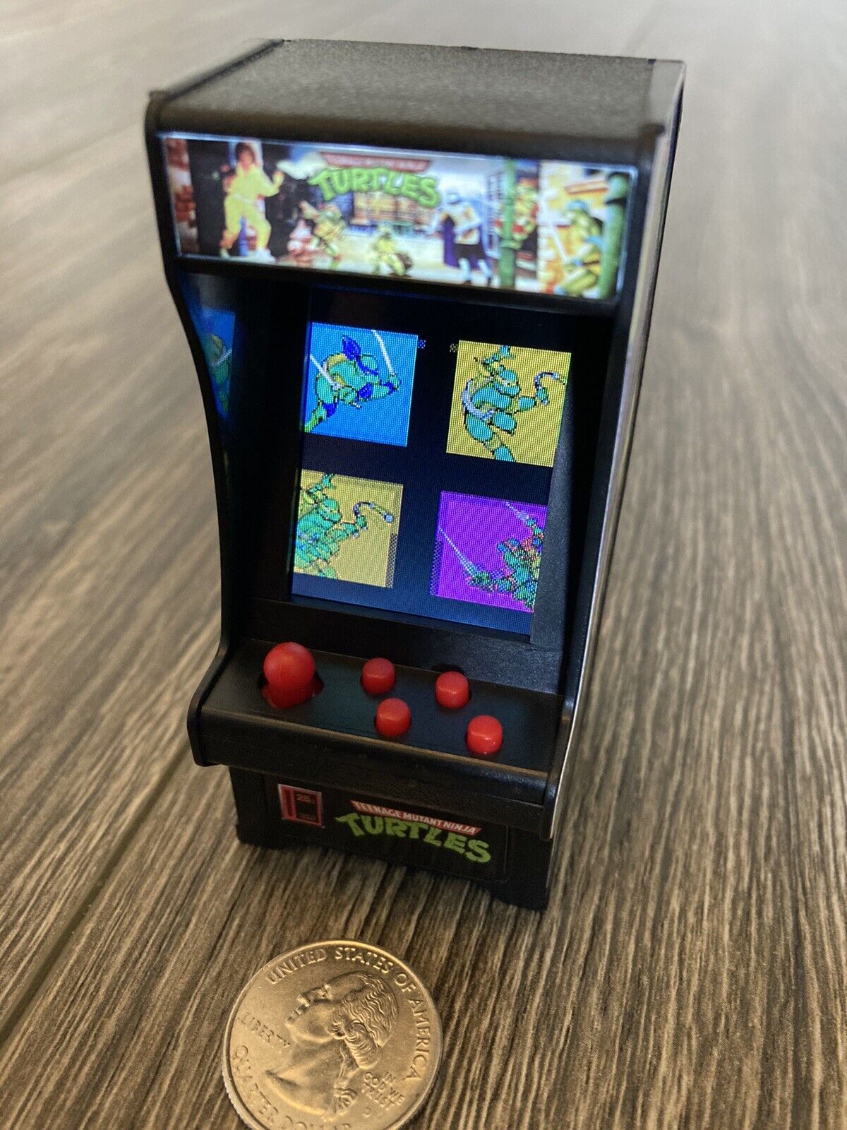 Teenage Mutant Ninja Turtles Tiny Keychain Arcade