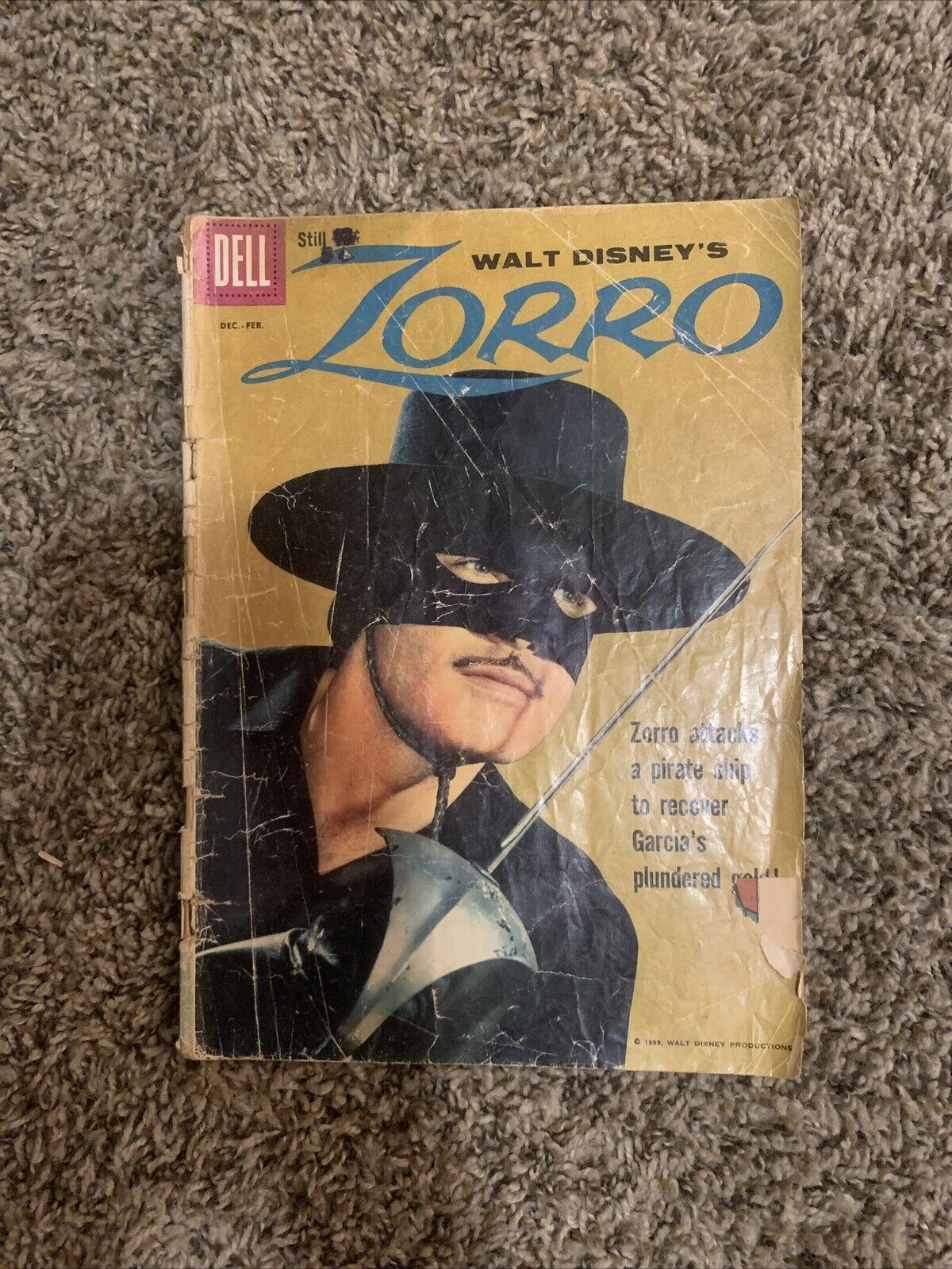 Walt Disney's Zorro #8 Dell Publishing