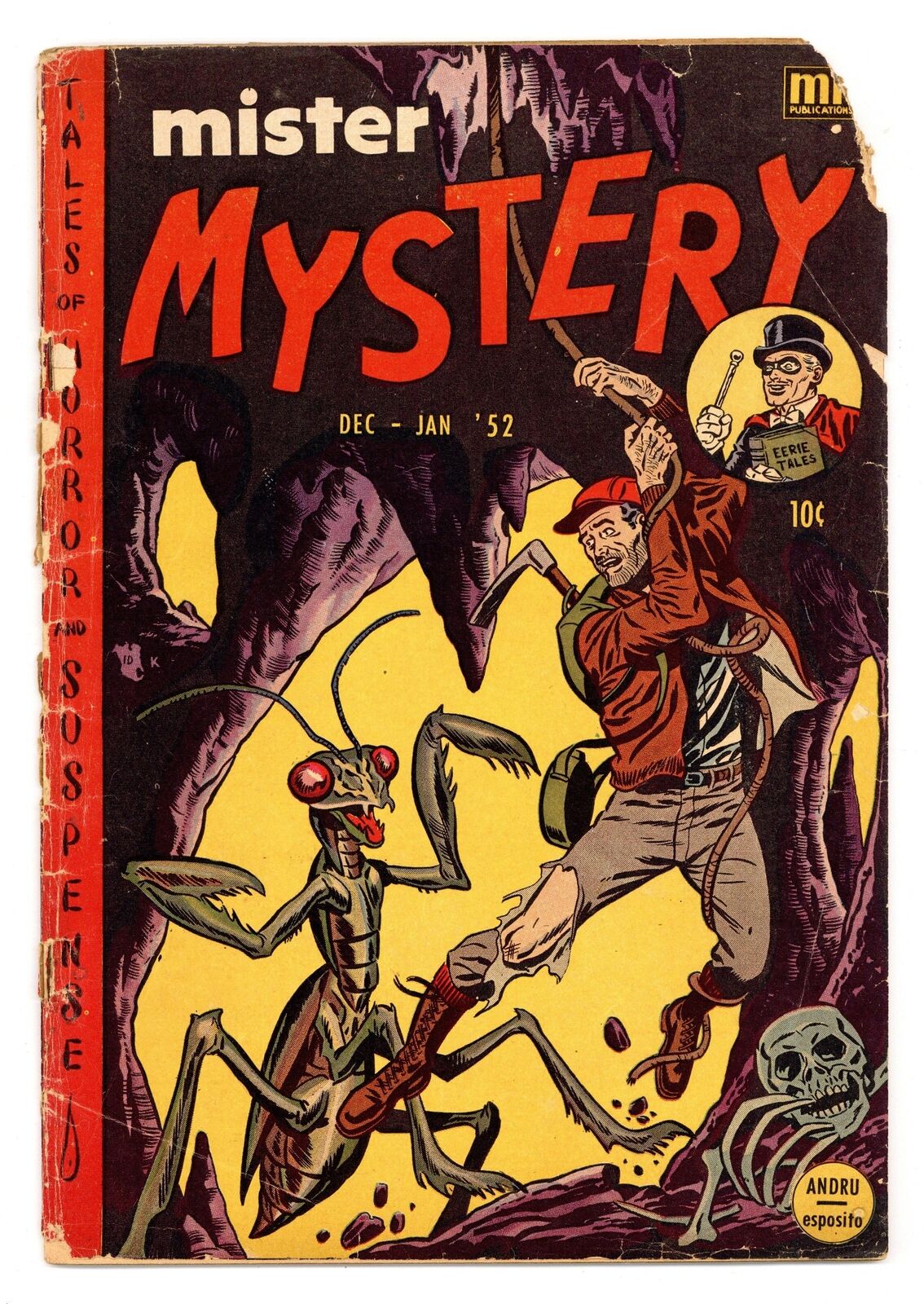 Mister Mystery #3 FR 1.0 1952