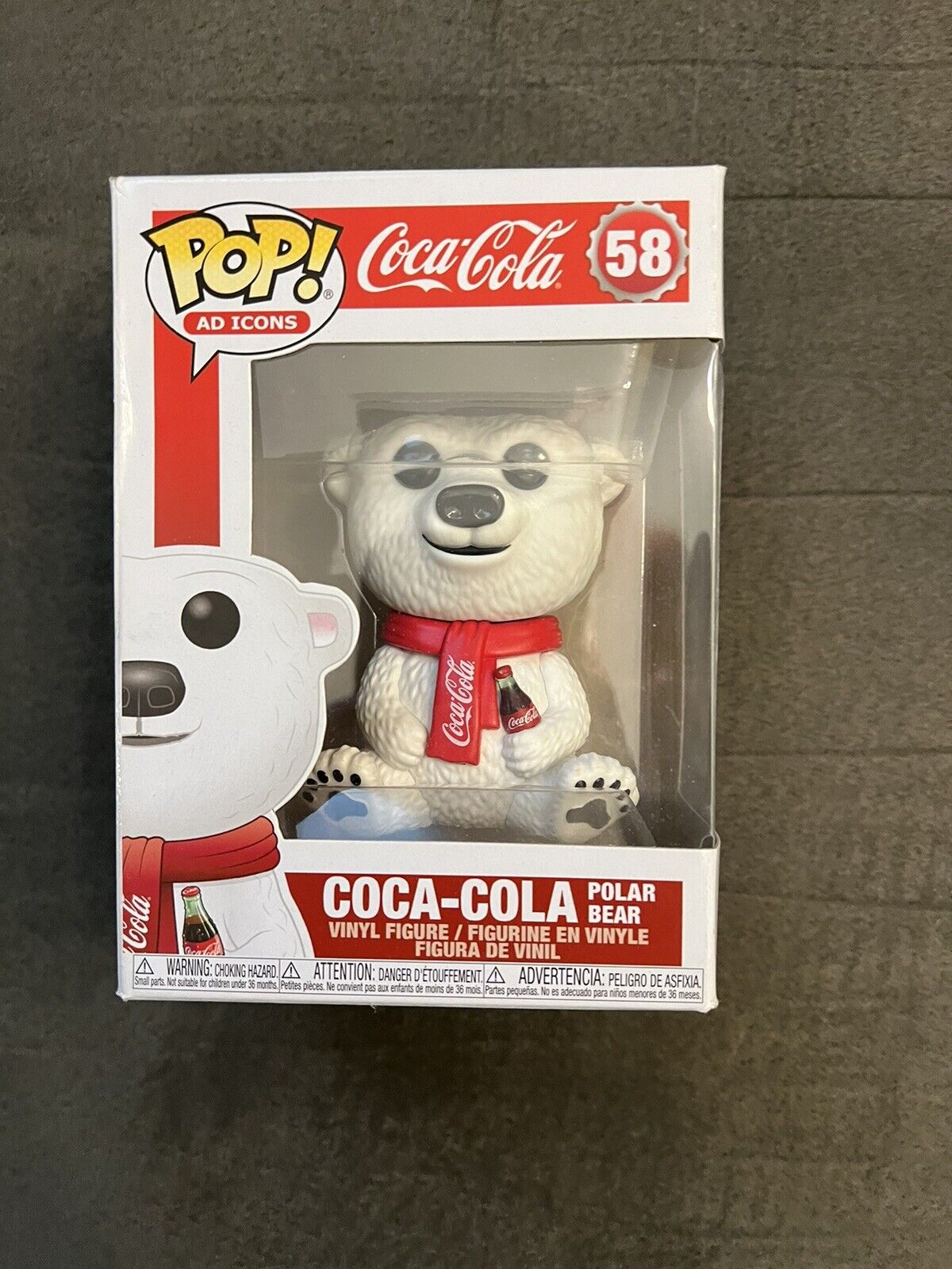 Funko Pop Vinyl: Coca-Cola - Coca-Cola Polar Bear #58