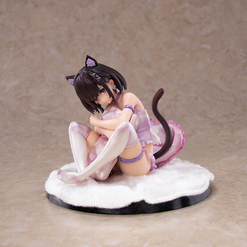 New 1/6 Anime Sexy Cat Girl Figure Model Statue Doll PVC Toy 15cm No Box