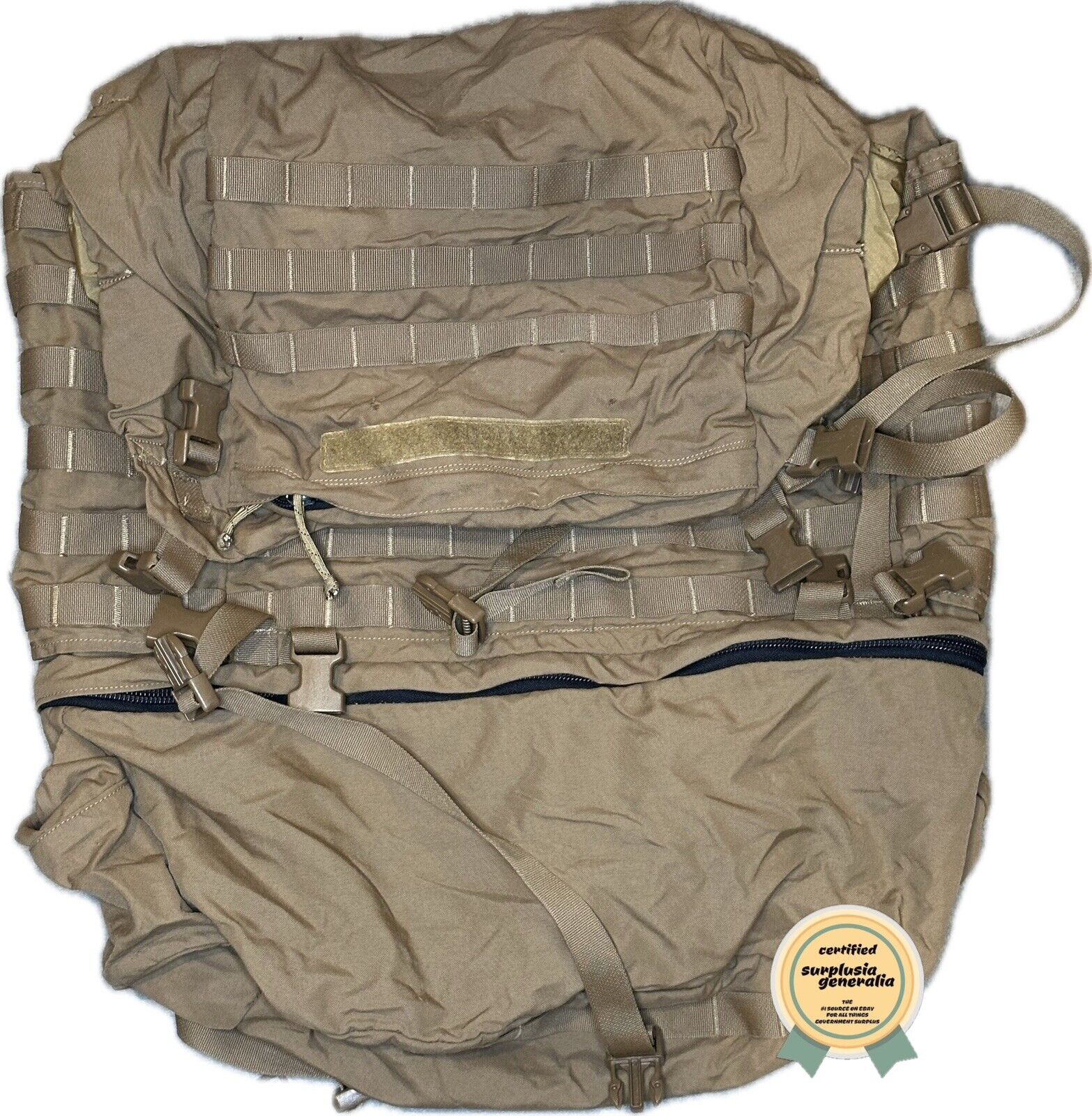 US Marine Corps Surplus FILBE System Main Pack/Rucksack Coyote - Bag Only