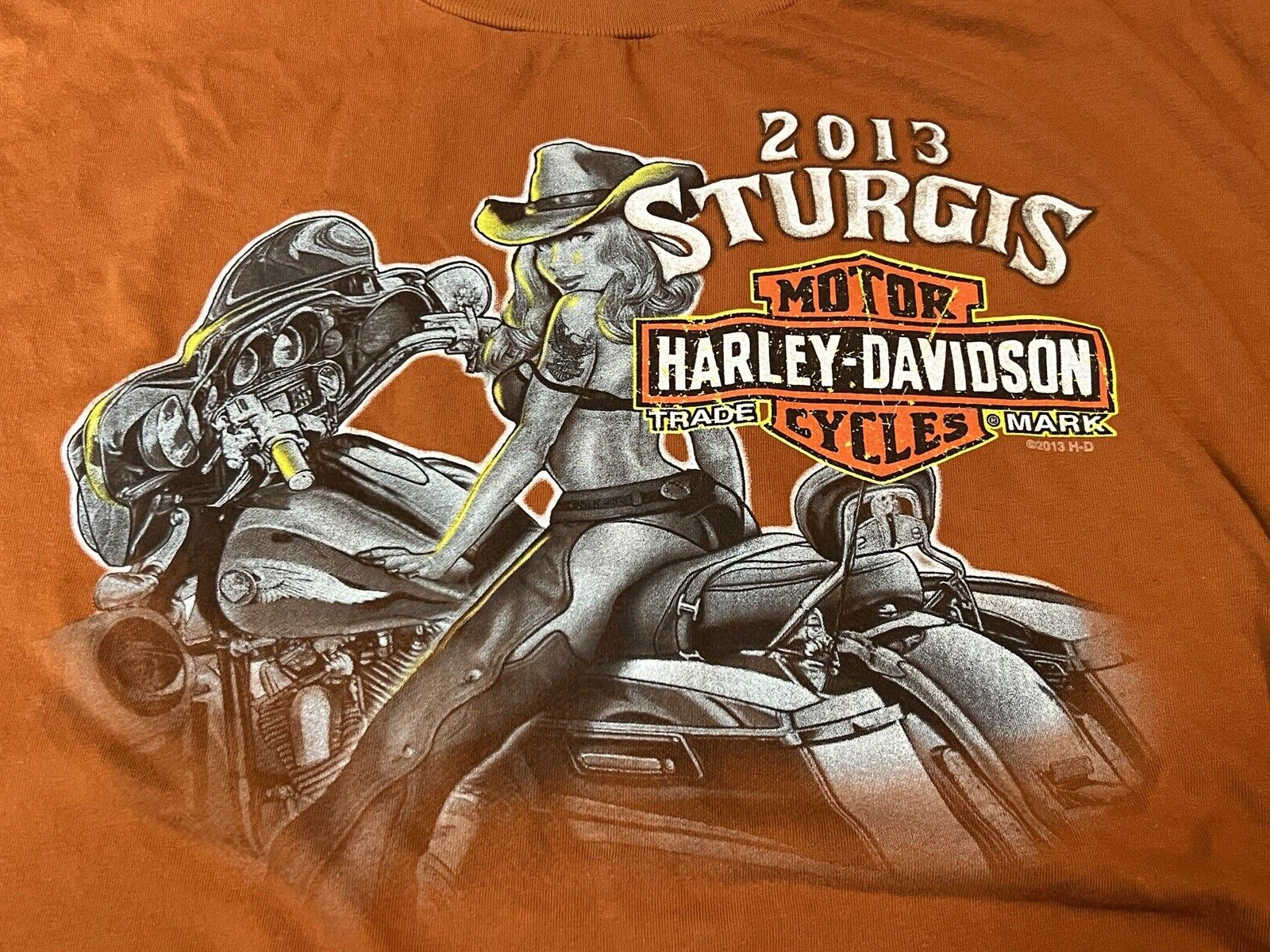 Official 2013 Harley Davidson Sturgis Black Hills South Dakota Men's XL NWOT