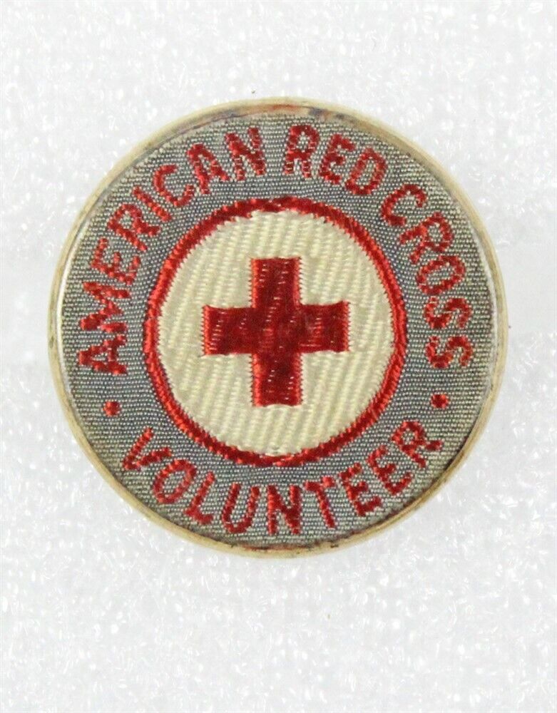 Red Cross: WWII era Plastic Volunteer lapel pin