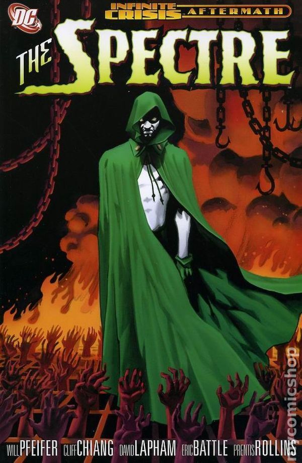 Infinite Crisis Aftermath The Spectre TPB #1-1ST VF 2007 Stock Image