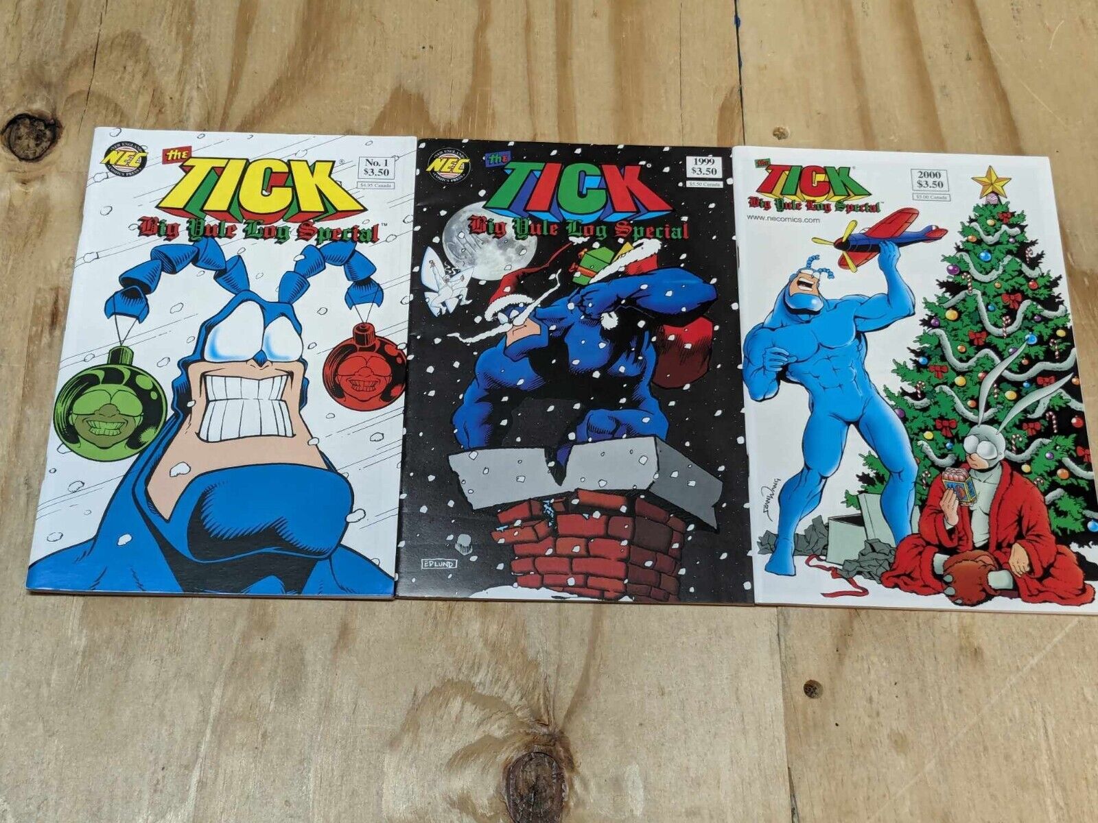 The Tick Big Yule Log Special #1, 1999, 2000 NEC