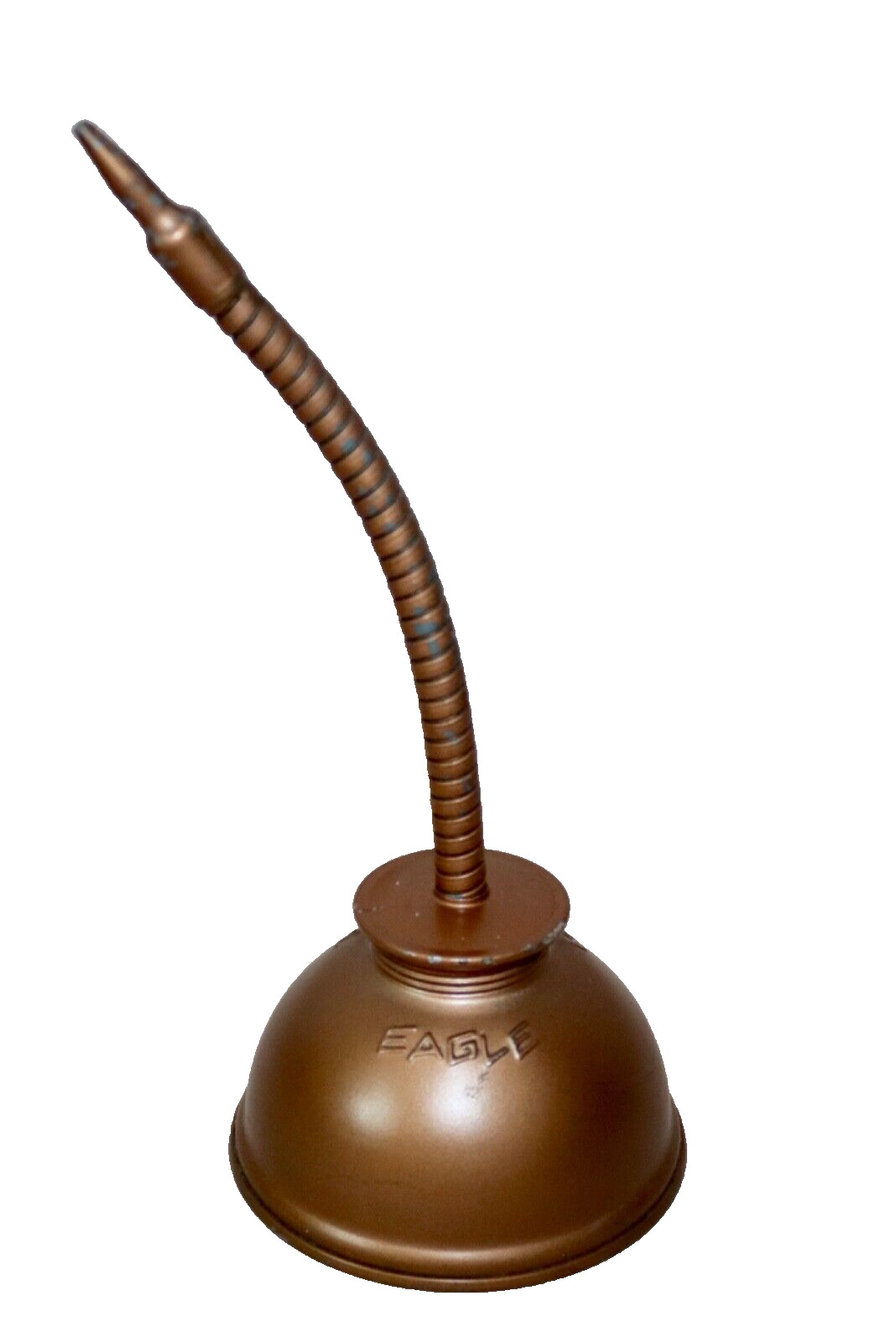 Eagle Hand Pump Copper Color Oil Can With Flexible Nozzle