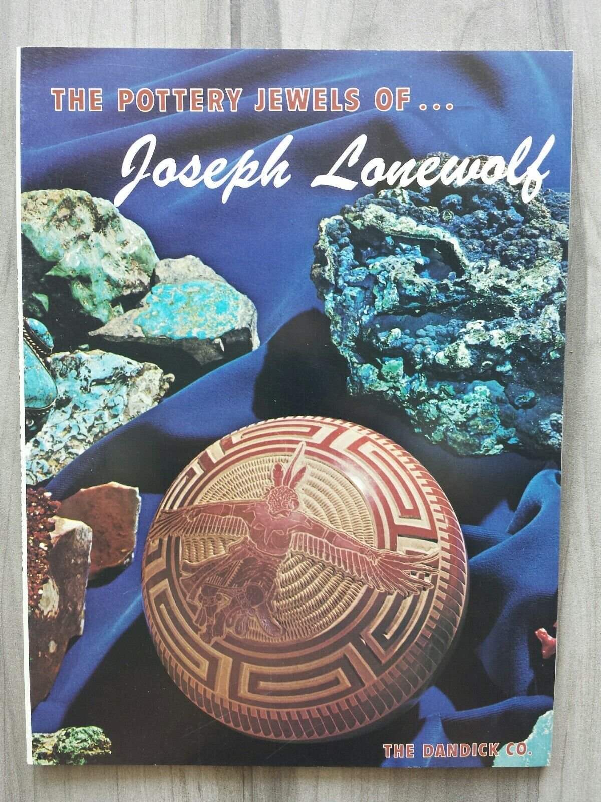 THE POTTERY JEWELS Book OF JOSEPH LONEWOLF  1975 CATALOG NEW FIRST EDITION  Book