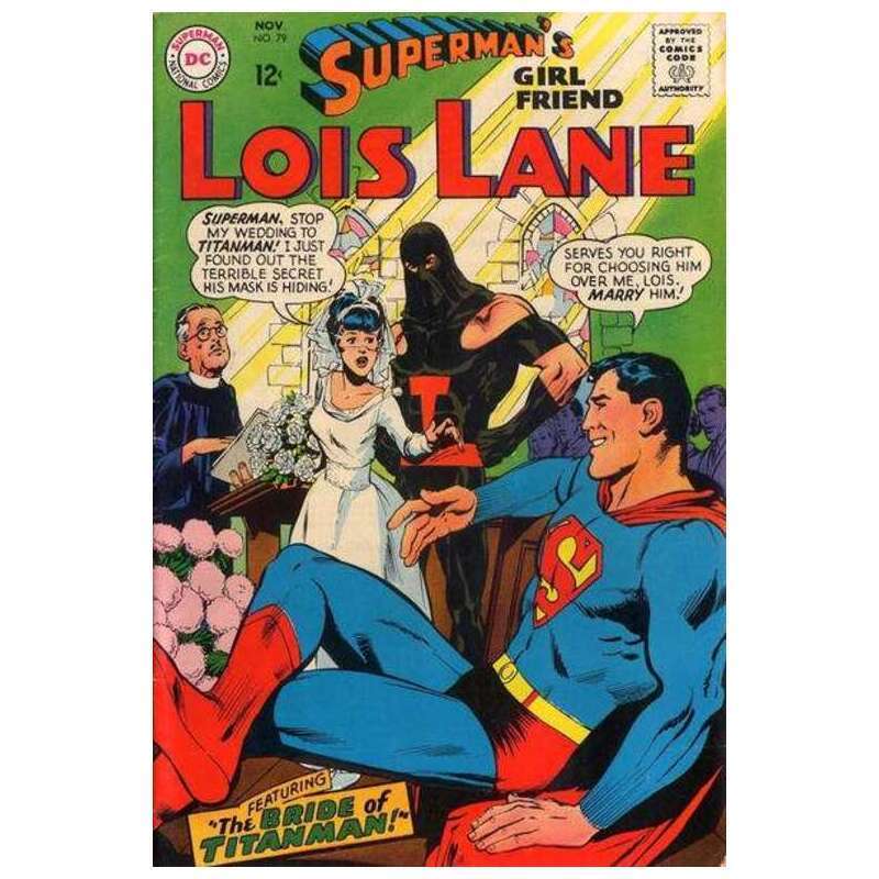 Superman's Girl Friend Lois Lane #79 in Very Fine minus condition. DC comics [q.