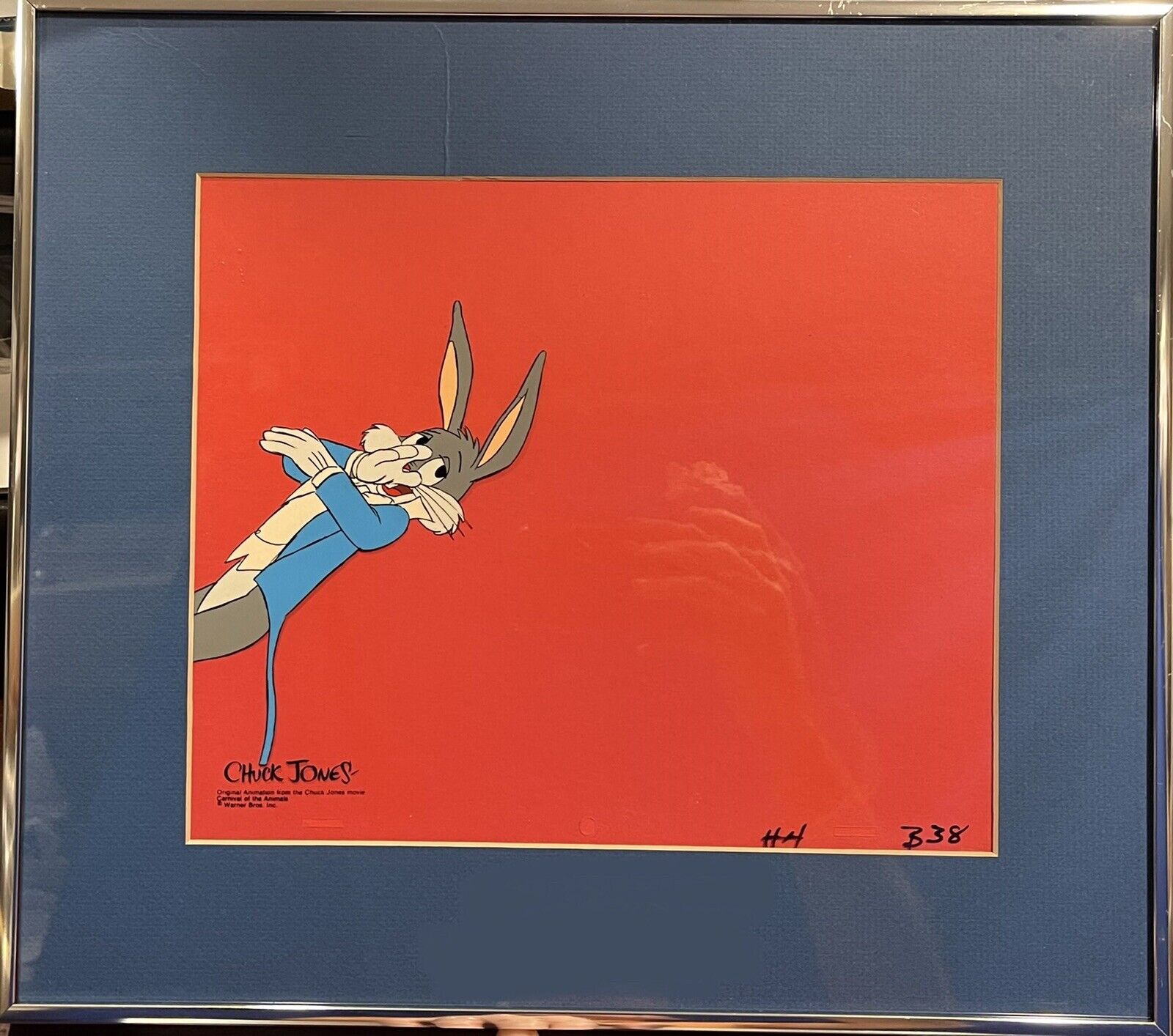 Bugs Bunny Animation Production Cel From Carnival of the Animals-Chuck Jones1976