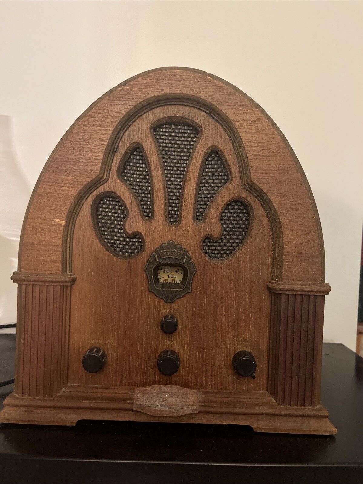 Rare Vintage1986 Thomas Collector's Edition Radio Model BD 109 AM/FM  WORKS