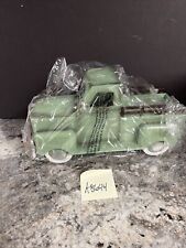 METAL PICKUP TRUCK Valerie Parr Hill Green Christmas RARE 15” picture