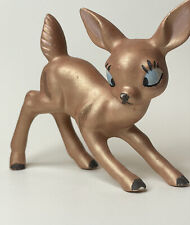 Vintage Hand Painted Deer Fawn Doe Ceramic Figurine picture