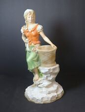 Vintage 1975 Universal Statuary Corp Girl With Basket Statue 821 Figurine 14