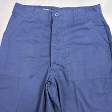US Military Pants Mens 34x33 Blue Trouser Cargo Vietnam War Air Force Shade 1549 picture