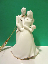 LENOX BRIDE and GROOM Ornament -- Wedding Cake Topper -- NEW -- Mint -- NO BOX picture