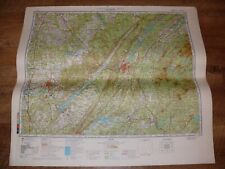 Authentic Soviet USSR Military Topographic Map Chattanooga, Tennessee USA #160 picture