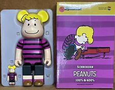 Peanuts Schroeder 100% & 400% Bearbrick Set by Medicom Toy Be@rbrick picture