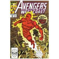 Avengers West Coast #50 in Near Mint condition. Marvel comics [z: picture
