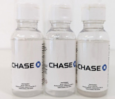CHASE Bank Collectible Chase Brand Banking Hand Sanitizer Bottles 3 piece Lot picture