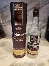 The Glendronach  Port Wood Highland Single Malt Scotch Whiskey Empty Bottle picture
