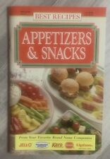 Best Recipes Magazine Appetizers & Snacks Vtg 1992 picture