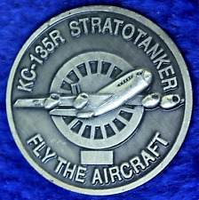 USAF 54th Air Refueling Squadron KC-135R Stratotanker Challenge Coin PT-18 picture