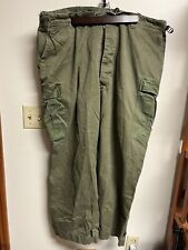 Korean War Era M-1951 Field Trousers Shell Military Pants XL Long Size 48x32 picture