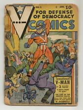 V Comics #1 PR 0.5 1942 picture