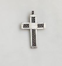 Ethiopian Coptic cross pendant Ethiopian pendant silver cross African pendant picture